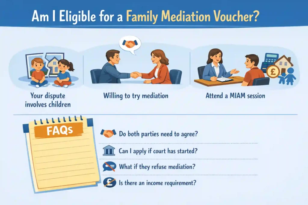 Am I Eligible for a Family Mediation Voucher Greater London?