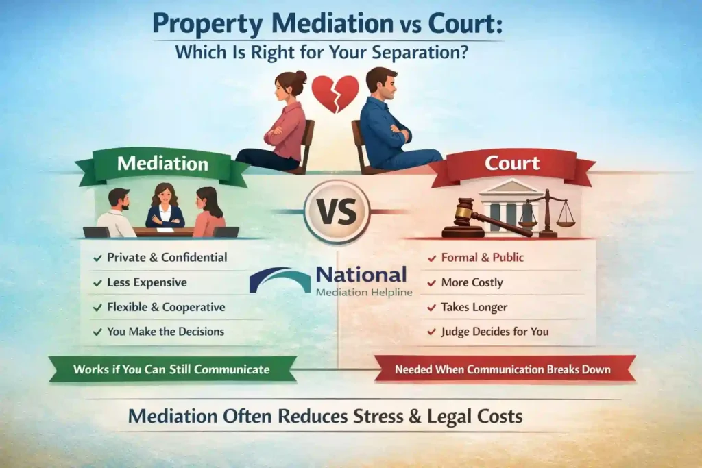 Property Mediation vs Court: Which Is Right for Your Separation Greater London?